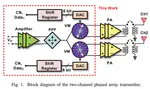 A 53-62 GHz Two-channel Differential 6-bit Active Phase Shifter in 55-nm SiGe Technology